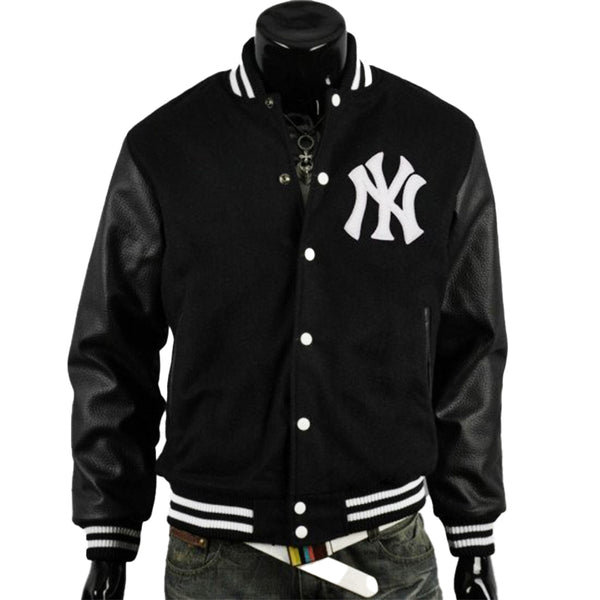 New York Yankee Varsity Baseball Bomber Jacket For Men