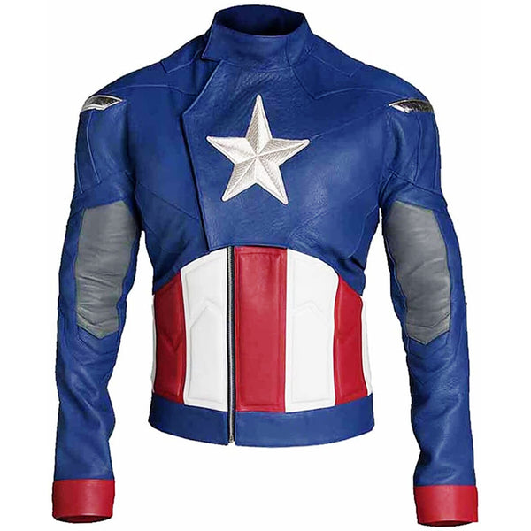 Captain America The Winter Soldier Leather Jacket