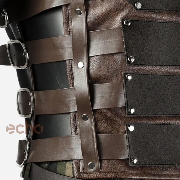 Aaron Taylor-Johnson Kraven the Hunter Vest | Echo Leather