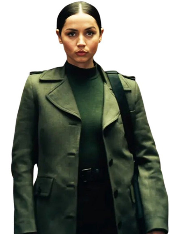 John Wick Ballerina 2025 Ana de Armas Trench Coat