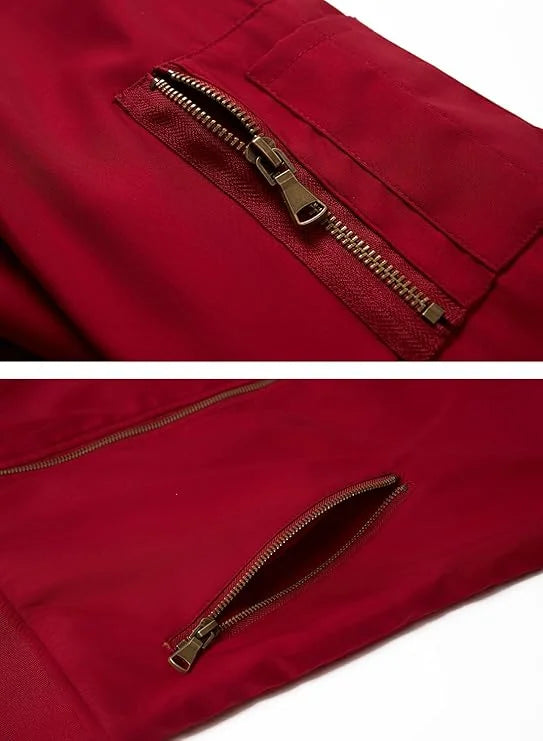 Casual Lightweight Windbreaker Bomber Jacket | Echo Leather