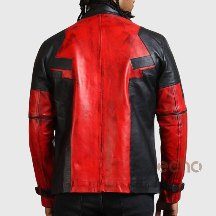 Deadpool 3 Biker Genuine Leather Jacket | Echo Leather