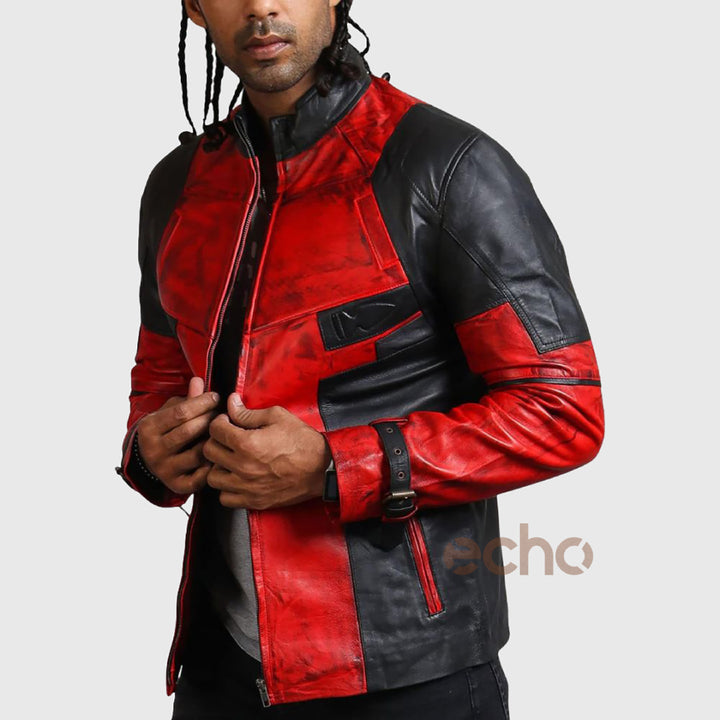 Deadpool 3 Biker Genuine Leather Jacket | Echo Leather