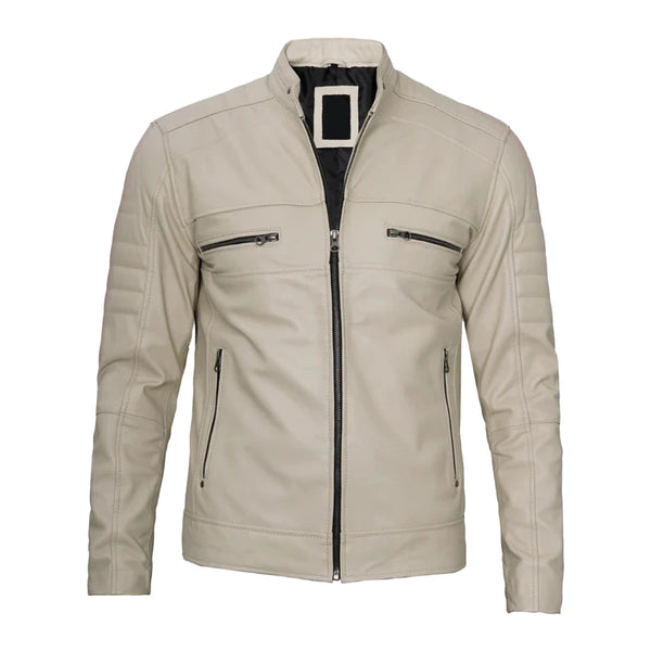 Men's Beige Biker Genuine Leather Jacket
Men Biker Jacket
Men Motorcycle Leather Jacket
Biker Jacket For Men
Biker Genuine Leather Jacket
Motorcycle Jacket For Men
