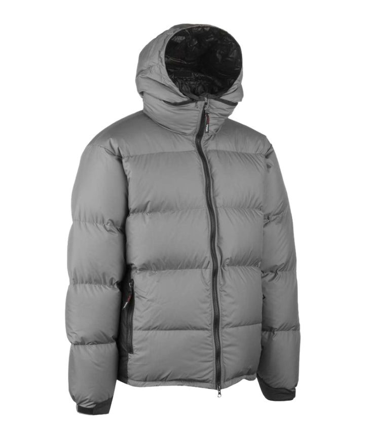 Grey Puffer Down Jacket