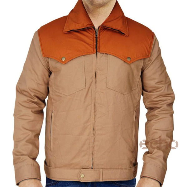 Kevin Costner Yellowstone John Dutton Cotton Jacket | Echo Leather