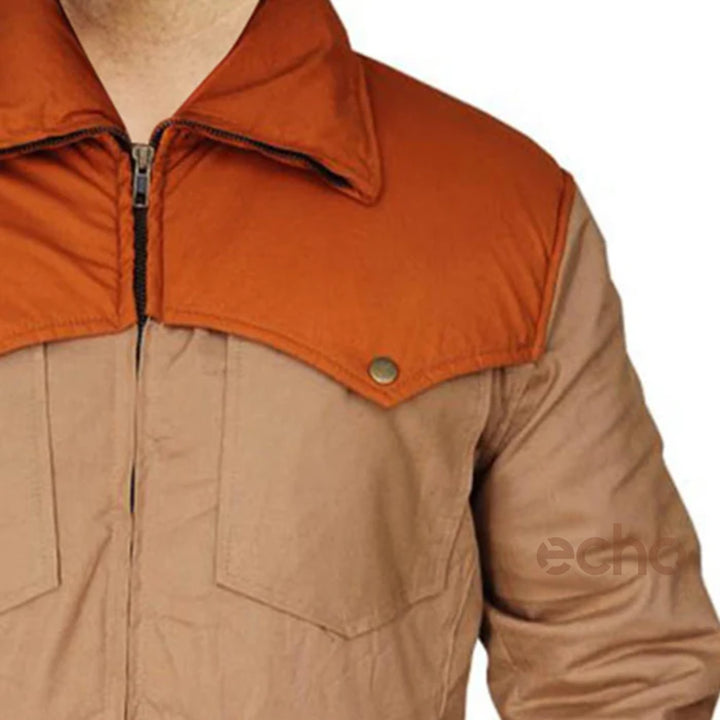 Kevin Costner Yellowstone John Dutton Cotton Jacket | Echo Leather