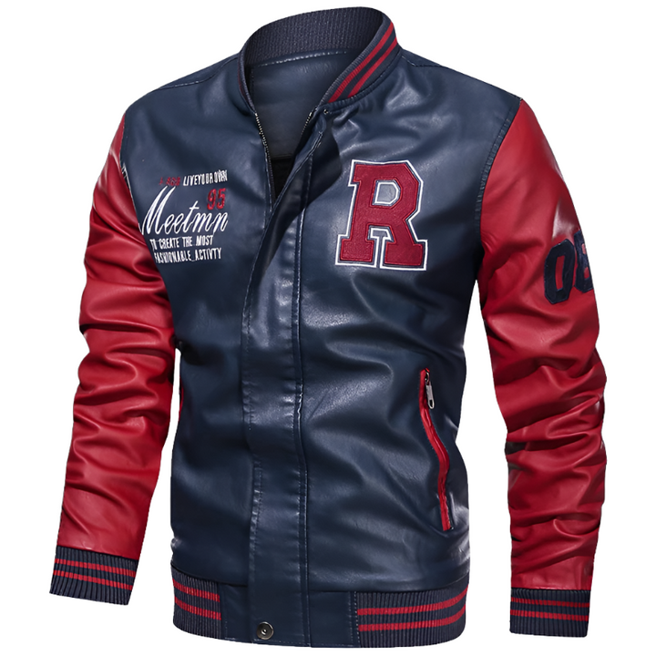 Men Racing Motocross Biker Leather Jacket | Echo Leather