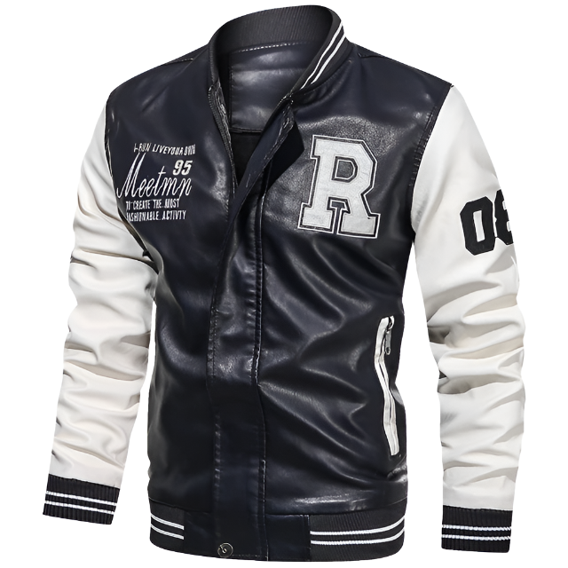 Men Racing Motocross Biker Leather Jacket | Echo Leather