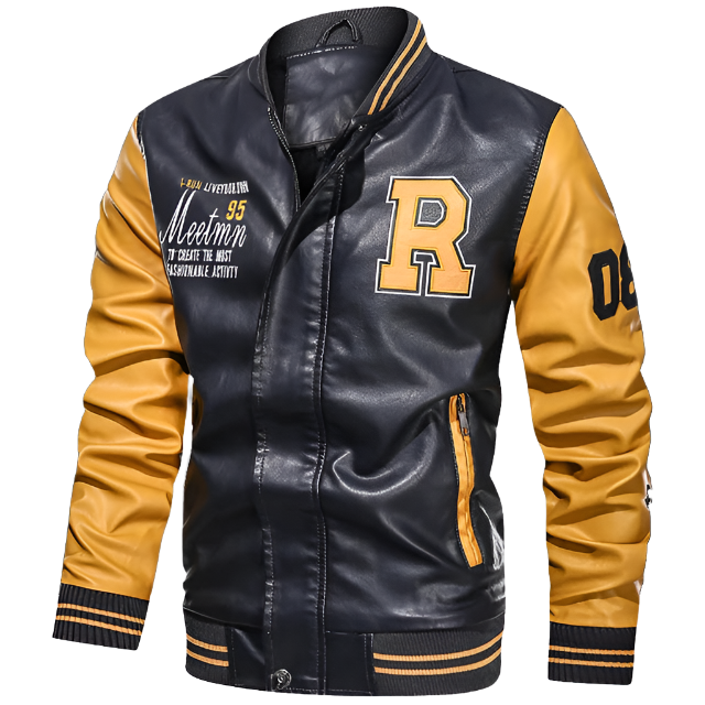 Men Racing Motocross Biker Leather Jacket | Echo Leather