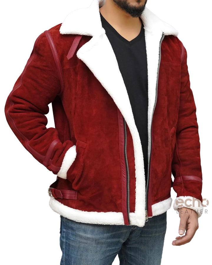 Ryan Reynolds Spirited Shearling Leather Jacket | Echo Leather