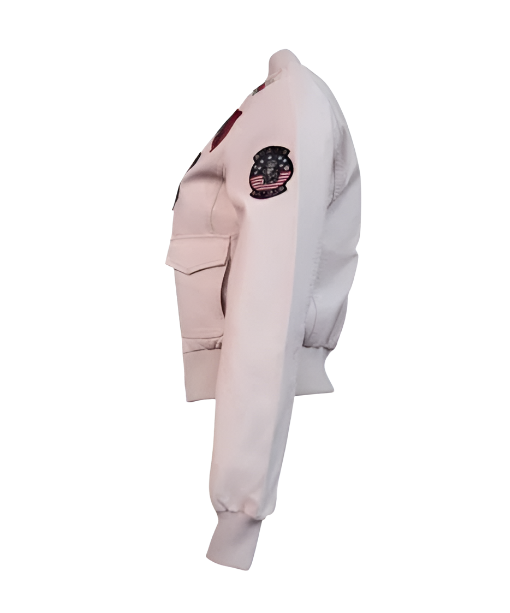 Light Pink Vegan Leather Jacket | Echo Leather