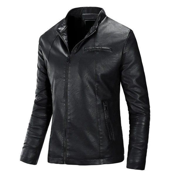 Austin Slim Fit Leather Jacket | Echo Leather