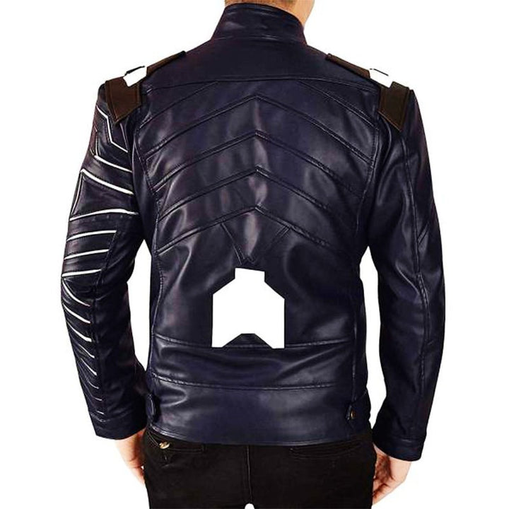 Avengers Infinity War Bucky Barnes Leather Jacket - Echo Leather