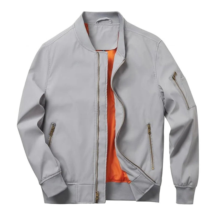 Casual Lightweight Windbreaker Bomber Jacket | Echo Leather