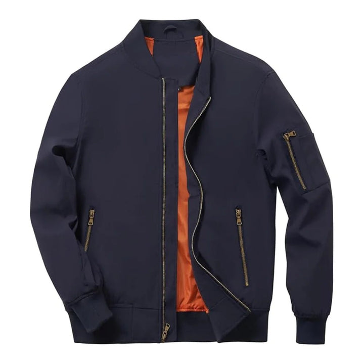 Casual Lightweight Windbreaker Bomber Jacket | Echo Leather
