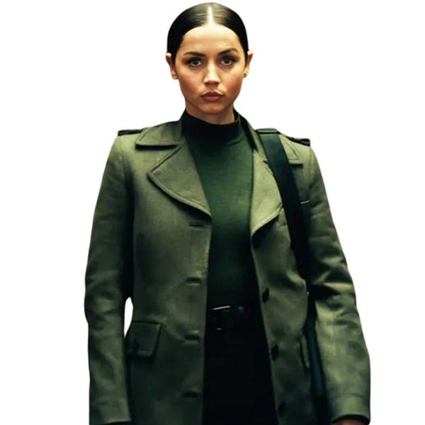 John Wick Ballerina 2025 Ana de Armas Trench Coat - Echo Leather