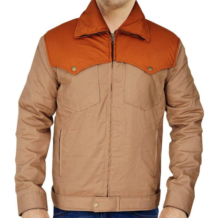 Kevin Costner Yellowstone John Dutton Cotton Jacket - Echo Leather