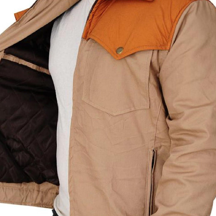 Kevin Costner Yellowstone John Dutton Cotton Jacket - Echo Leather
