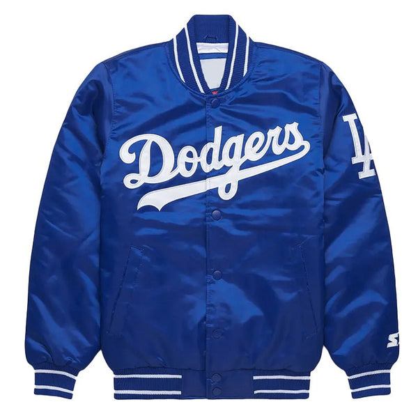 LA Dodgers 90’s Throwback Jacket For Unisex - Echo Leather