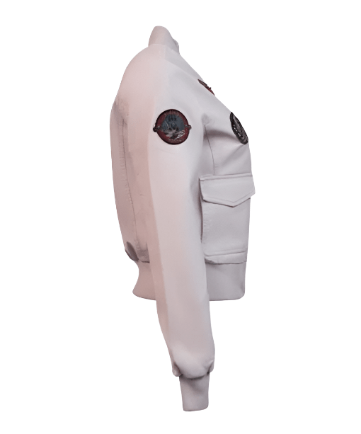 Light Pink Vegan Leather Jacket | Echo Leather