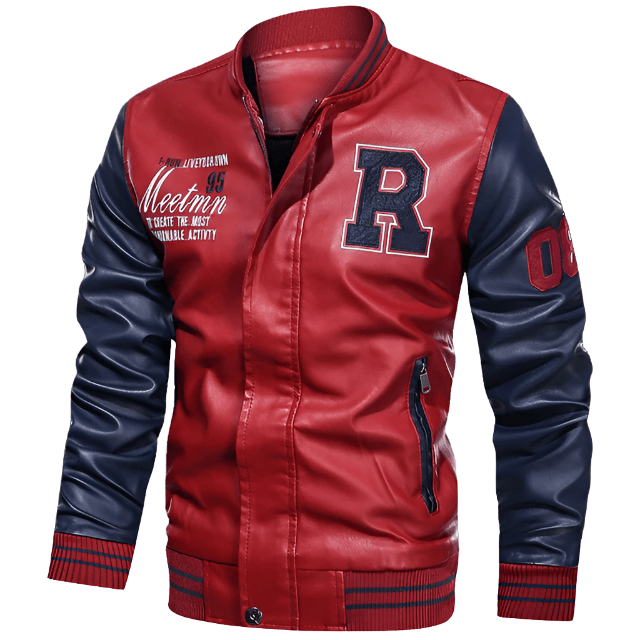 Men Racing Motocross Biker Leather Jacket | Echo Leather