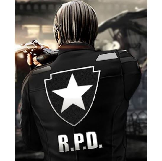 Resident Evil 2 Leon Kennedy R.P.D Bomber Jacket - Echo Leather