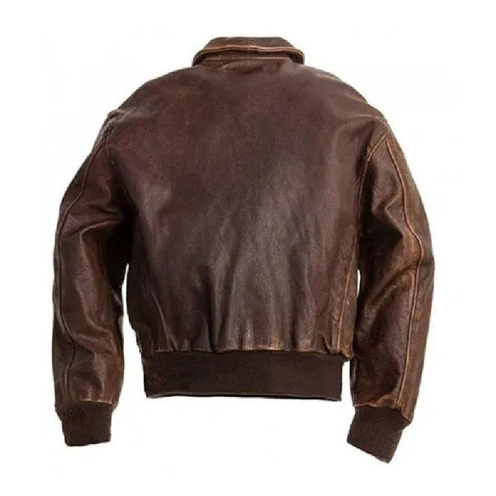 Stranger Things Billy Brown Leather Jacket - Echo Leather