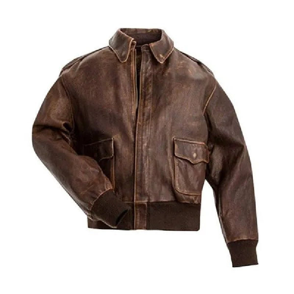Stranger Things Billy Brown Leather Jacket - Echo Leather