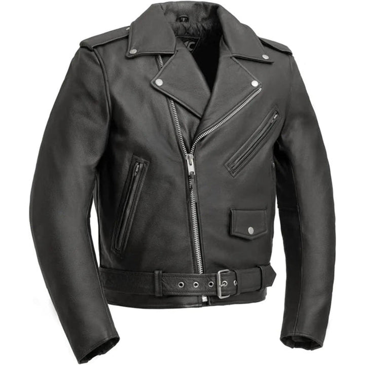 Stranger Things Eddie Munson Biker Jacket - Echo Leather