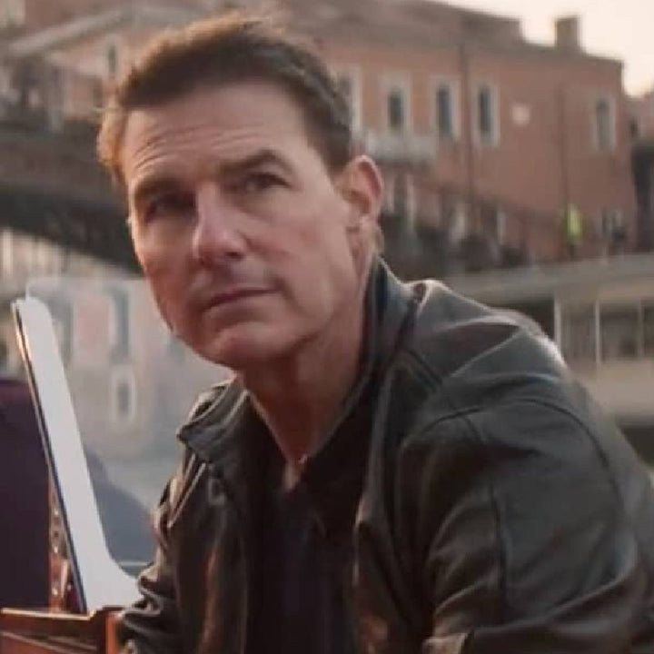 Tom Cruise Mission Impossible 7 Black Leather Jacket - Echo Leather